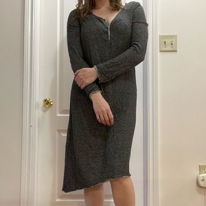 Roots Grey Sweater Dress